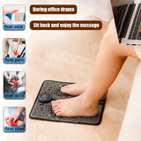 Electric EMS Foot Massager Pad Foot Massage Mat Feet Muscle Stimulator Improve Blood Circulation Relieve Ache Pain Health Care