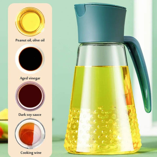 Automatic Flip Oil Jar / Oil Pot
