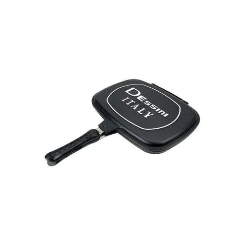 Dessin Double pan /meat Grill Non stick – Black