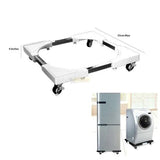 Fridge stand with wheels - white only Fridge stand with wheels - white only